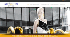 Desktop Screenshot of fashionsummercourse.com